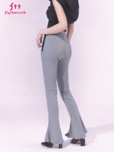 High Waist Bell Bottom Casual Pants Womens Yoga Pants Slim Fit High Elasticity FTT FlyTheTruth Song of Yesterday