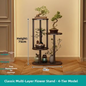 Real Wood New Chinese Freestanding Multi-purpose Shelving Unit