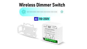 WenQia 433mhz Wireless Remote Control Dimmer Light Switch AC 110V 220V 230V 10~150W Brightness Adjustment for LED Bulb Halogen Lamp