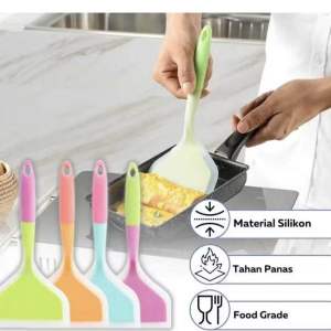 SPATULA SILIKON TAMAGOYAKI ANTI LENGKET