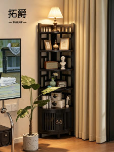 TUOJUE | Corner Vintage Storage Rack