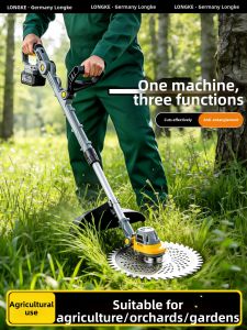 LONGKE | Orchard Lawn Weeding Powerful Lithium Battery Electric Grass Cutter