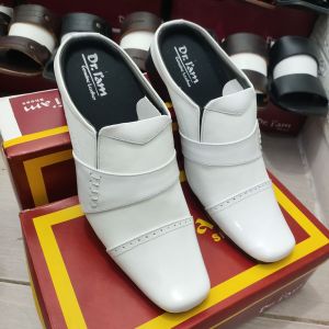 SEPATU SANDAL BUSTONG KULIT PRIA DR. IAM B. 6039 HITAM ( PRODUKSI SENDIRI )