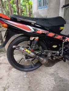 knalpot fiz r force kolong BM power plat karat suara super garing