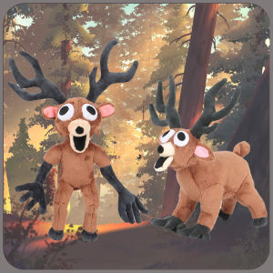 Đồ Chơi Nhồi Bông Hươu Rừng 99 Đêm Trong Rừng 30/38cm Thú Nhồi Bông Mềm Mại Chất Liệu Bông PP Nhân Vật Phim Hoạt Hình Quà Tặng Cho Trẻ Em Halloween Sinh Nhật