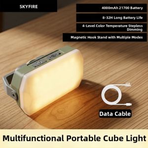 SKY FIRE | Rechargeable Long-Lasting Bright Portable Emergency Camping Lantern
