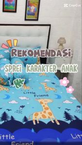 Sprei Motif Doraemon | Seprai Doraemon Blue | Sprei Doraemon BIG