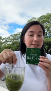 IAM Amazing Barley Pure Organic Barley Grass Powder Drinks Original
