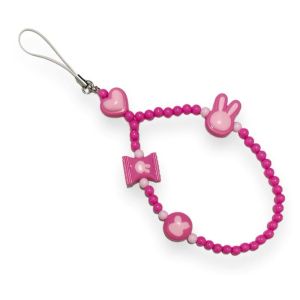 Raquel Pastel Candy Playful Phonestrap Tali Gantungan HP Phone Strap Charm Bracelet Lanyard Handphone