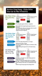 Combo Dầu gội xả hấp siêu mượt Vitalycil Smooth 470ML phục hồi siêu mượt chuẩn salon tại nhà