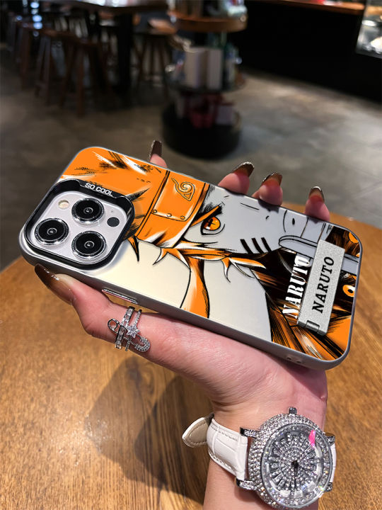 Apple 16 Phone Case Fire Shadow Ninja Naruto Sasuke iPhone 14 pro Max Women's New Model 15 plus with Stand 13 Set 12 Laser XSMAX Advanced X/XR Men 8 plus Protection