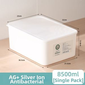 MRUN | Antibacterial Baozi Dumpling Freezer Organizer Food-Grade Storage Box