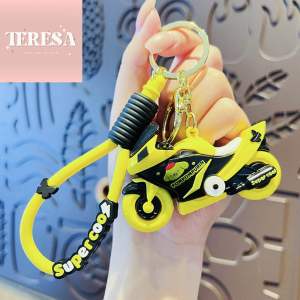 【TERESA】A138 Kuromi Machine Garage Keychain | Rantai Kunci Kuromi Sanrio Gaya Garage | 炫酷三丽鸥机车库洛米钥匙扣