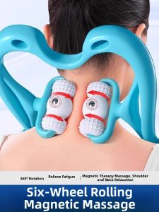 CHEZHURIJI | Manual Neck Shoulder Back Waist Massager Rubbing Soothing Device