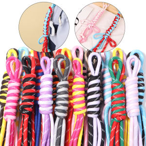 4pcs/lot 25cm Creative Braided Lanyard Polyester Handmade Knot Wovean Rope Cords For DIY Keychain Phonechain Bag Accessories