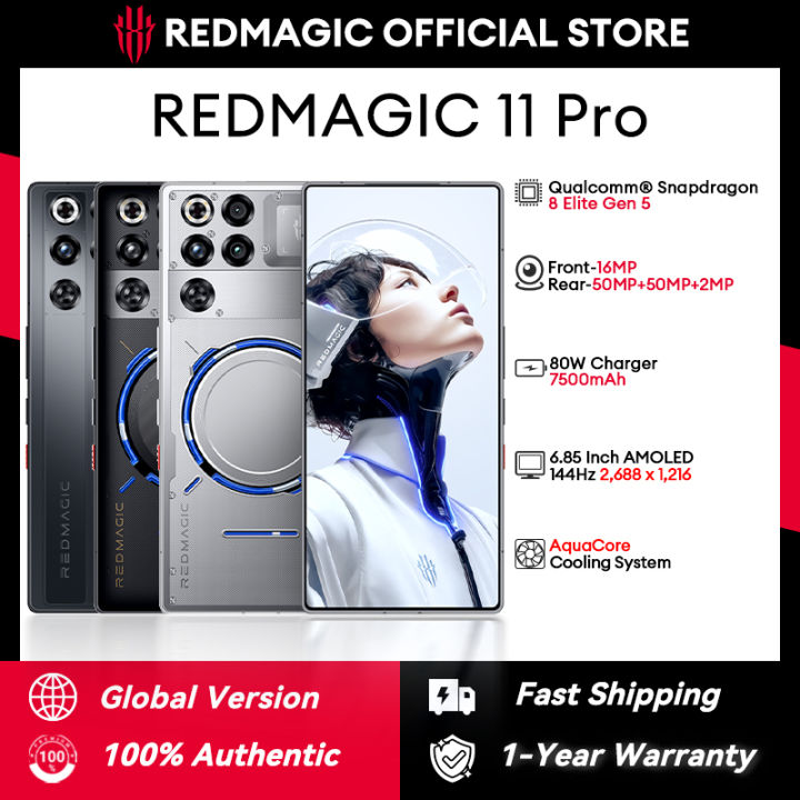 Global Version Redmagic 11 Pro NX809J Snapdragon 8 Elite Gen 5
