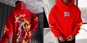 Japanese Anime One Piece Hoodie Autumn Winter Mens Sweatshirt Extra Long Sleeve Family Set Pure Cotton Parent Child Hoodie