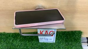 Móc giấy vệ sinh Inox Bảo KAG-BAO2603 có giá đỡ điện thoại high-level Paper holder SUS304 dập khuôn sang trọng cấp cao VĨNH VIỄN