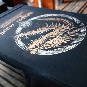 Hoodie Premium Distro Jepang Hoodie Pria Japanese Art Guntai Cloth Dragon Wood