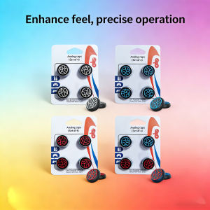 4pcs Soft Silicone ThumbStick Grip Cap For PlayStation 5 PS5 PS4/Slim/Pro Xbox Series S/X Gamepad Joystick Thumb Grip Caps Cover
