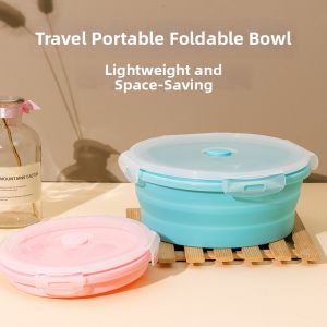 LUTUMEI | Portable Foldable Heat-resistant Silicone Bowl