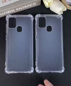 Ốp lưng Samsung A21s chống sốc silicon dẻo trong Cowcase | Vỏ điện thoại SS galaxy bảo vệ camera toàn diện dẻo trong