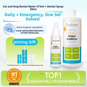 Oxyfresh | Cats Dogs Teeth Cleaning Breath Freshening Pet Mouthwash