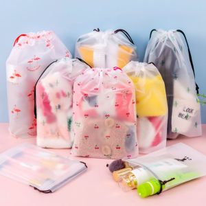 MYX Store LEBIH MURAH 1Set isi 3Pcs-Tas Serut Kantong Tas Pouch Organizer Waterproof Tas Tempat Kosmetik Pouch Kosmetik Serbaguna