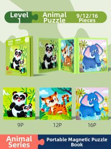 Educational Magnetic Puzzles Large Pieces