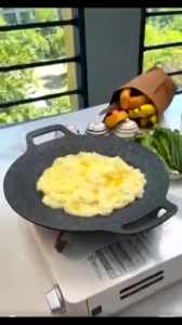 Wajan Kunduksi 34cm Alat Pemanggang Wajan Anti Lengket Serbaguna 34 Cm /Pemanggang Wajan Anti Lengket Serbaguna Murah /  Wajan Anti Lengket Murah