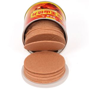 Traditional Large Slices Haws Paste 268g Canister Packaged Snacks Sweet Dry Fruit Strips Non Independent Wrapped from Shanxi