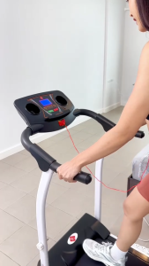 "รุ่นเริ่มต้น" ลู่วิ่งออกกำลังกาย ลู่วิ่งไฟฟ้า ลู่วิ่งสายพาน อุปกรณ์ออกกำลังกาย เครื่องออกกำลังกายเพื่อสุขภาพ  มอเตอร์ 2.0 HP ลู่วิ่ง Treadmill รุ่น M2 ลู่วิ่ง BG