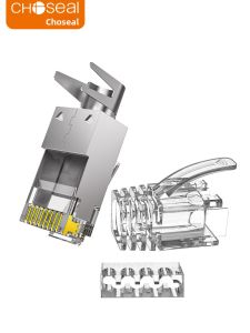 Choseal | 7 Category Shielded Network Adapter RJ45 Connector