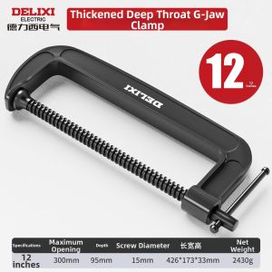 DELIXI | Powerful Carpenter C-Clamp G Type Clamp