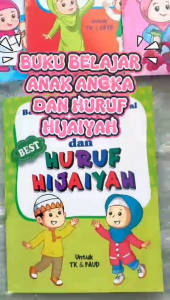BUKU BELAJAR ANGKA DAN HURUF HIJAYAH PAUD