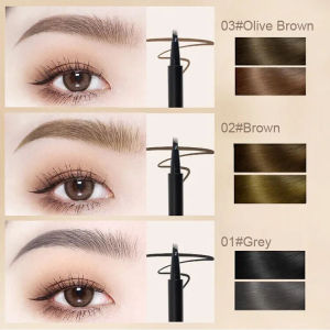 Quad Liquid Eyebrow Pencil Slim Eyebrow Makeup Smooth Natural Paintbrush 四叉纤细液体眉笔