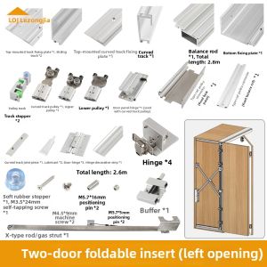 LEDANGJIA | Automatic Swivel Folding Telescopic Hidden Cabinet Slide Track
