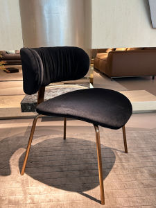 Designer Minimalist Home Dining Chair Luxury Stainless Steel Coffee Shop Sales Office Restaurant Furniture Simple Modern Style