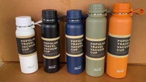 Stainless Steel Thermos Vacuum Tumbler Cup Water Bottle Sport Bottle 650ml-1100ml for Hot and Cold Thermos Vacuum Tumbler Insulate Leakproof
