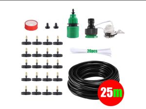 Uone Garden พร้อมส่ง W111 หัวพ่นหมอก หัวพ่นละอองน้ำ หัวทองเหลือง 10-20 หัวสายไมโคร 15-25 เมตร พร้อมวาล์วกันน้ำหยด ต่อก๊อกน้ำทั่วไปและก๊อกสนามได้