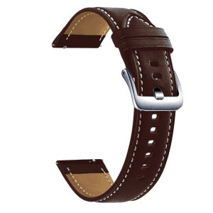 20 22mm Strap For Samsung Galaxy Watch 3 41 45mm Genuine Leather Band For Huawei Watch GT2 46mm For Samsung Gear S2 S3 Correa