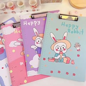คลิปบอร์ด A4 และ A5 แผ่นรองเขียน กระดานรองเขียน แฟ้มหนีบ อุปกรณ์สำนักงาน เครื่องเขียน คละลาย
