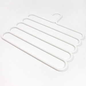 ตู้เสื้อผ้าแบบพับได้หลายชั้น รูปตัวเสื้อผ้า ตู้เสื้อผ้า ชั้นวางเสื้อผ้า ชั้นวางผ้าเช็ดตัว ชั้นวางผ้าพันคอ รุ่นจีน วัสดุไม้