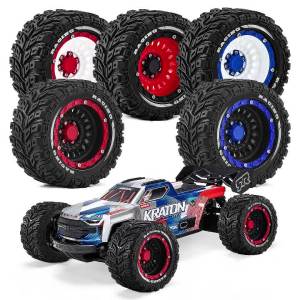 4pcs 90*47mm RC Truck Wheel Tires for 1/14 1/16 Traxxas Summit E-Revo ARRMA Mini Kraton 3S SCY MXJ Hyper Go RC Car Upgrade Parts