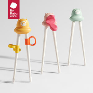 Có thể sử dụng đũa hổ Miệng đũa huấn luyện thực hành bằng cả hai tay BC Babycare đũa trẻ em