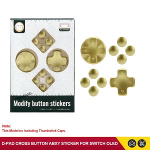 NEW Limited D-pad Cross Button ABXY Key Sticker Joystick Thumb Stick Grip Cap Cover For Switch OLED Joypad Skin Case