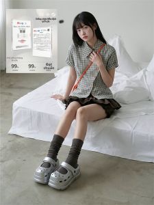 XIXITIAO | Dép Nữ Đế Dày Đệm Gót Hỗ Trợ Cung Chân Chống Trượt Kháng Mùi Hôi