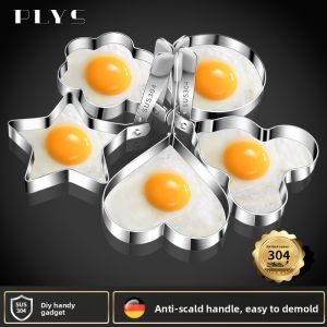 plys | Heart Shaped Egg Molder Stainless Steel Non-Stick