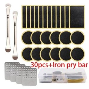 10-100pcs Bicycle Glue-free Tire Patches Bike Tire Patch Tool Without Glue No-glue Adhesive Quick Drying Bike Accessories