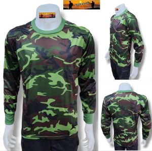 เสื้อยืดแขนยาวทบ เสื้อยืดแขนยาวพรางทบ  เกรดไทย